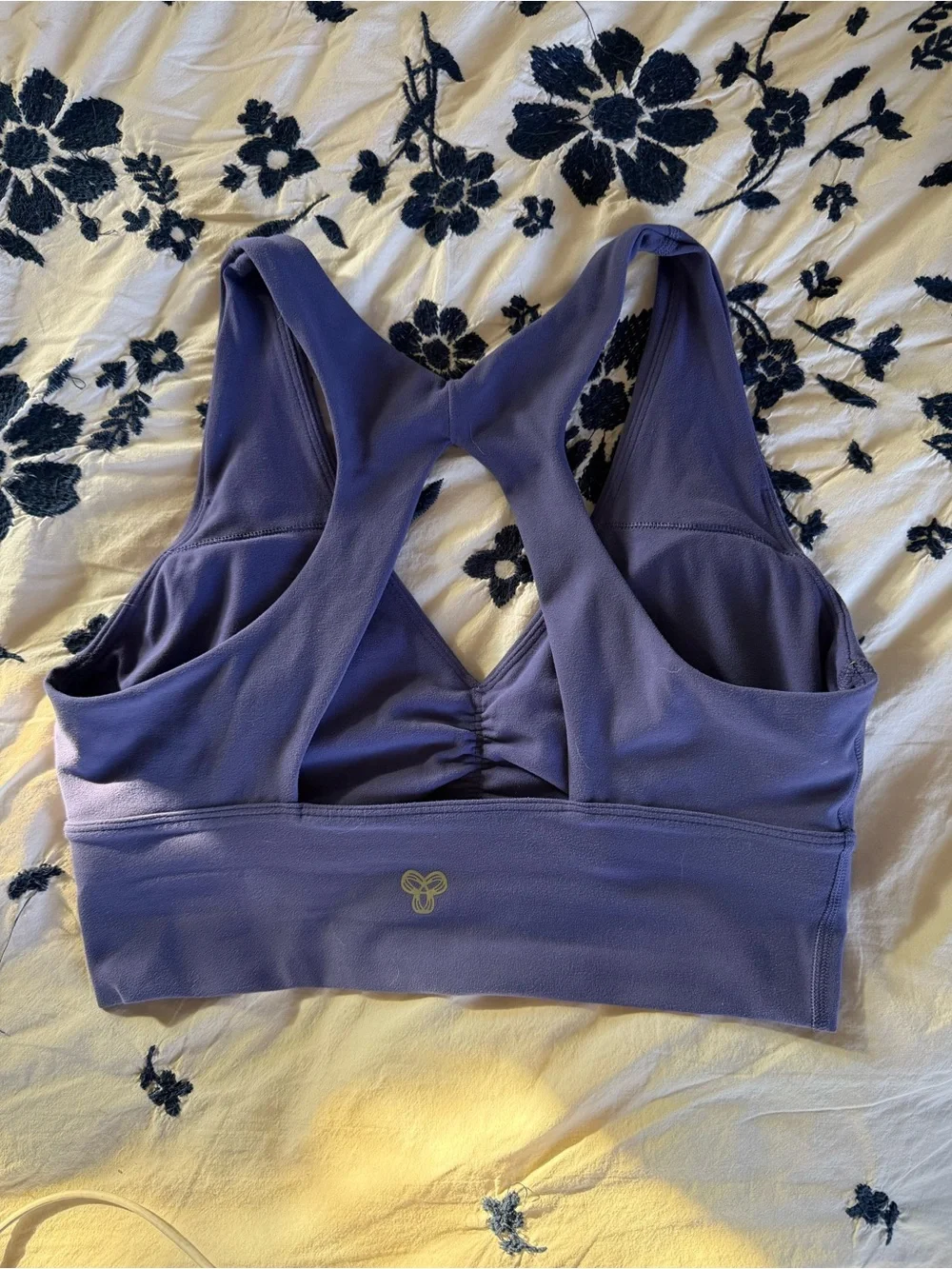 Aritzia golden volley sports bra